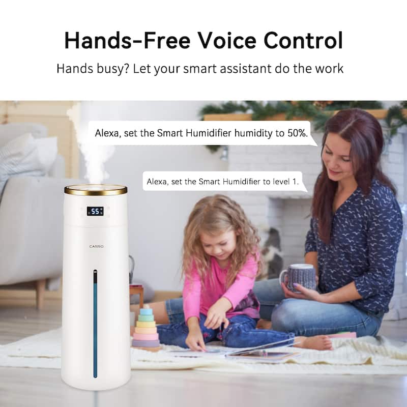 3L Top Fill Mist Humidifiers for Bedroom Middle Room