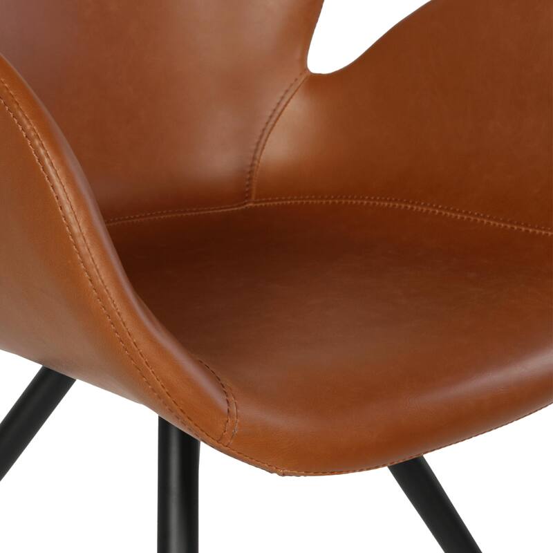 Furnish Theory Terra Serenity Dining Armchair Arm Chair w/ Various Artificial Leather (Polyurethane) Upholstery Covers