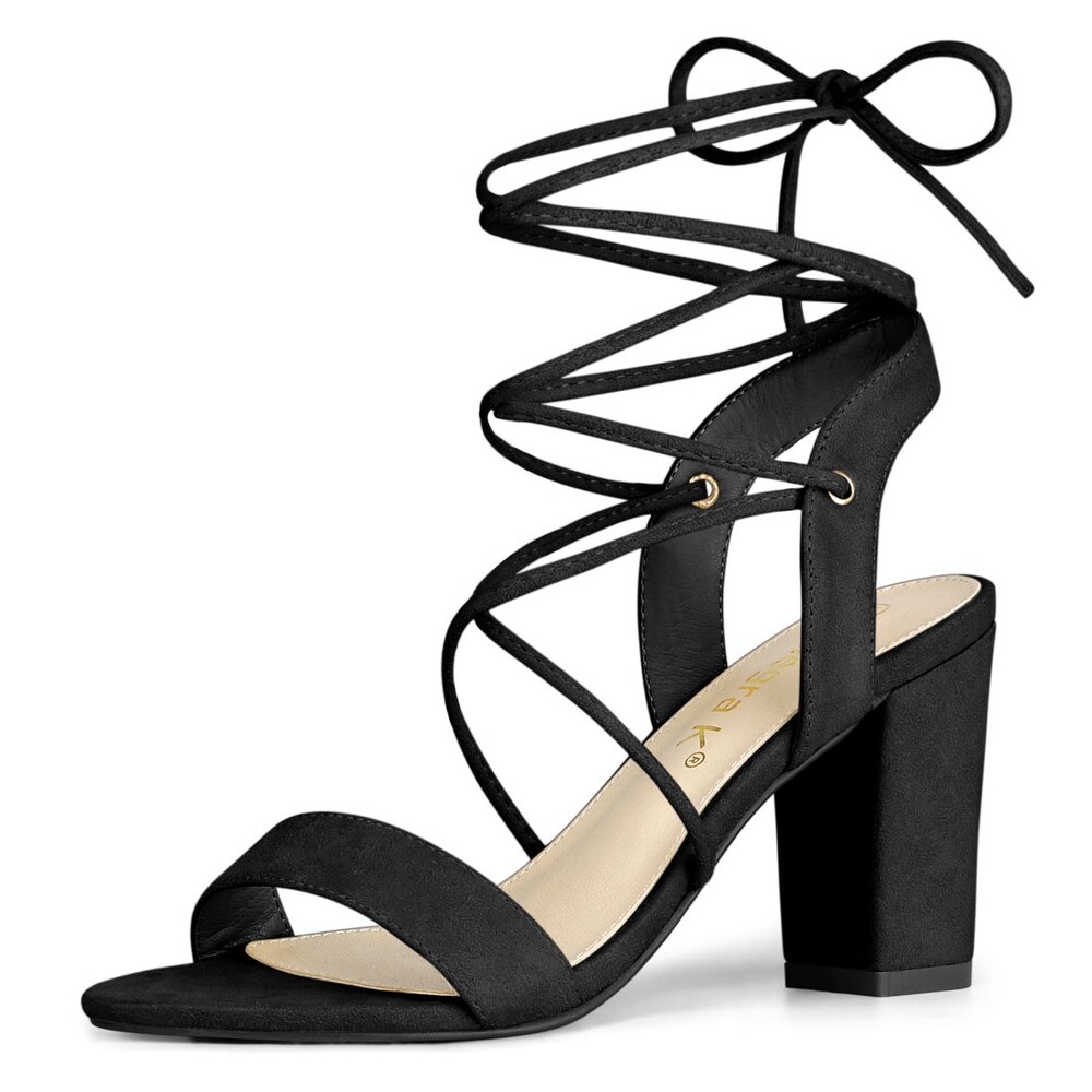 unique block heels