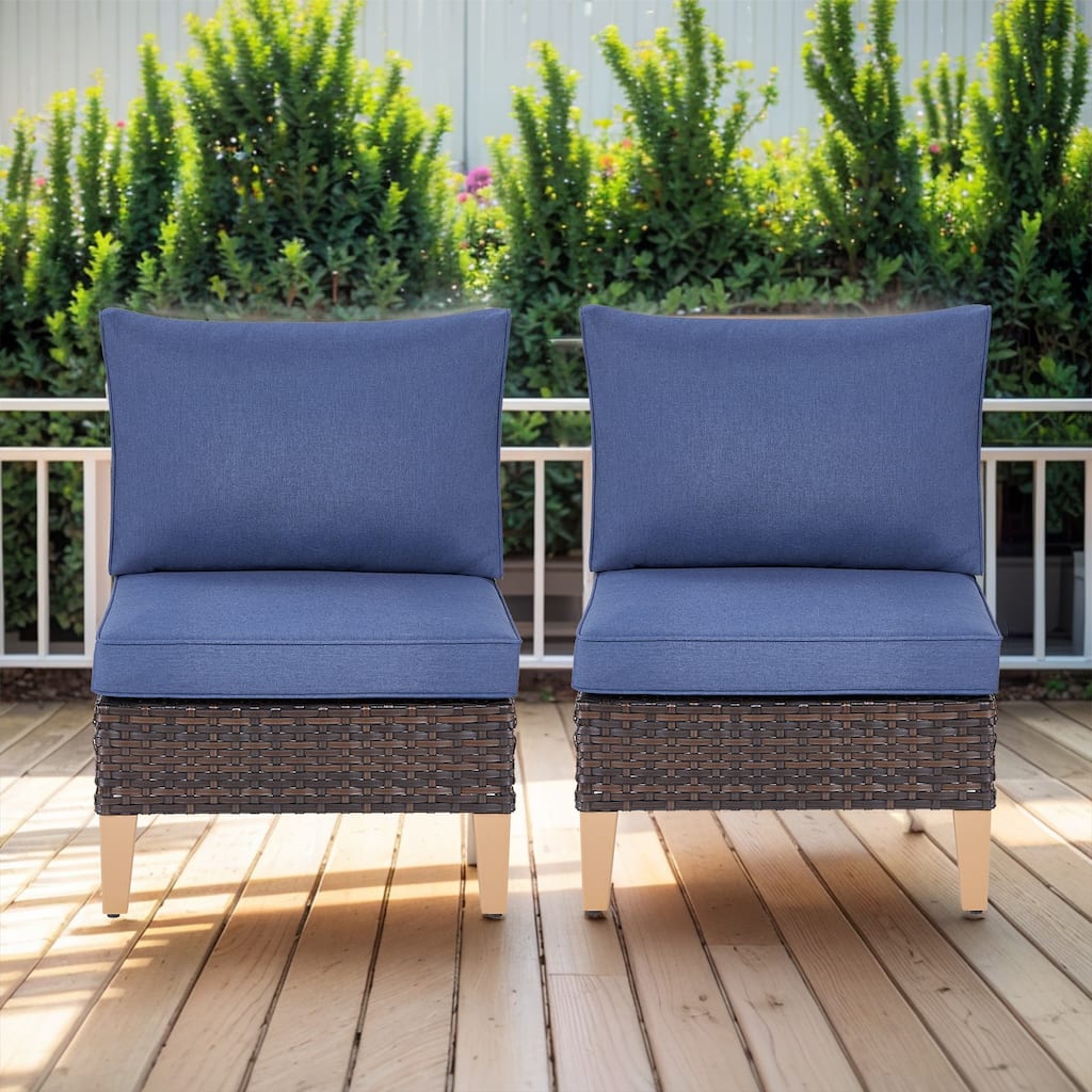 Gymojoy Outdoor Sectional Sofa with Cushion