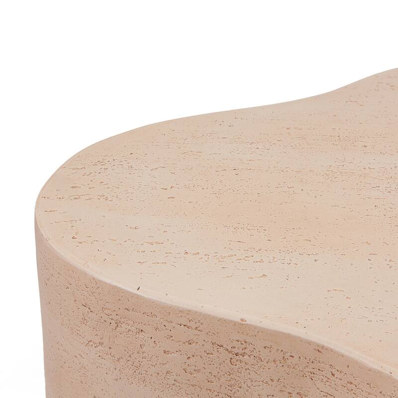 Christopher Knight Home - Modern Indoor & Outdoor Coffee Table with Cloud-Shaped Design