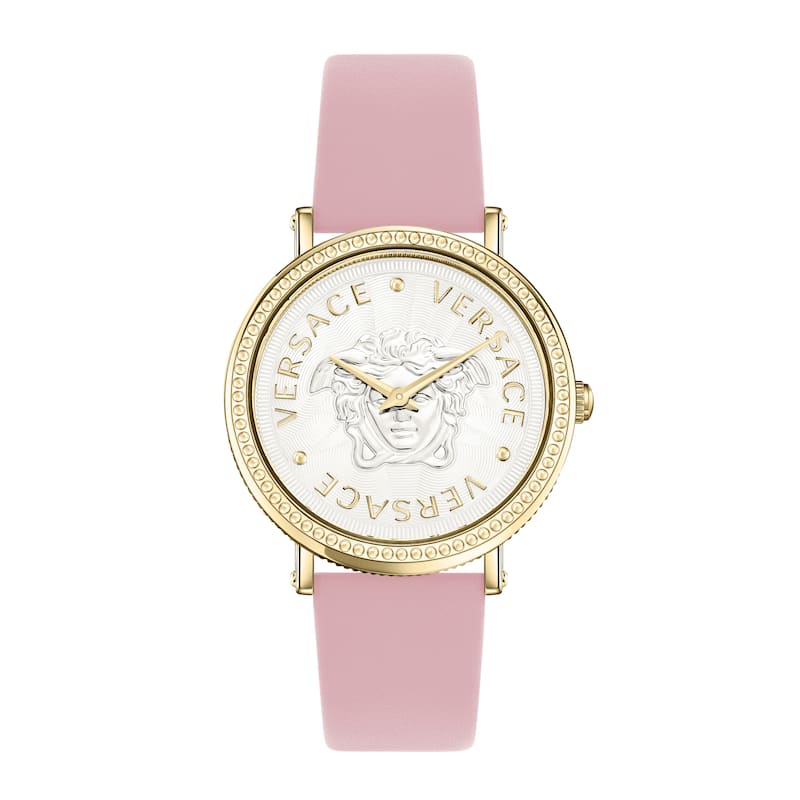 Versace Women's V-Dollar 37mm Quartz Watch VEQX00522 - Silver - One Size