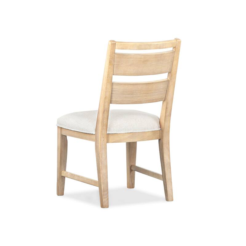 Magnussen Home Somerset Butternut Upholstered Side Chair Two Pack - 20.25''W x 22.88''D x 36.5''H