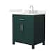 Option Green / Giotto Quartz Top / Brushed Nickel