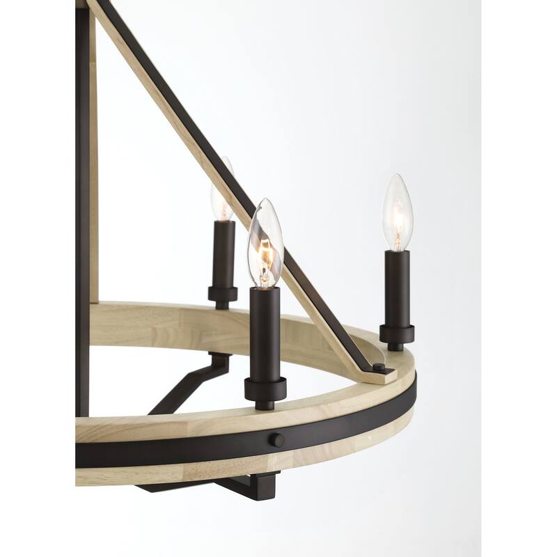Minka Lavery 2626 Sonoma 6 Light 27" Wide Taper Candle Style
