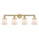 Option Brushed Brass / Matte White