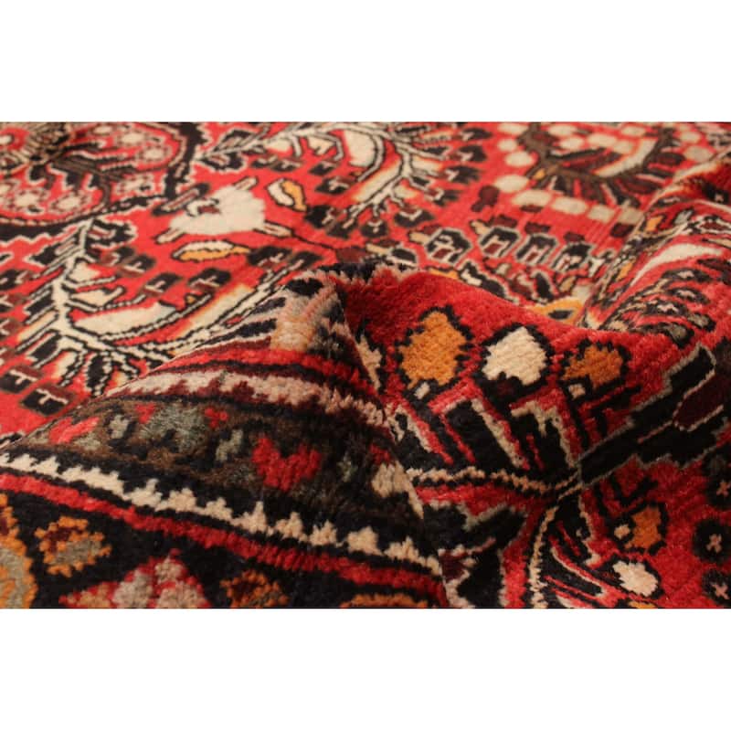 ECARPETGALLERY Hand-knotted Anadol Red Wool Rug - 3'7 x 10'2