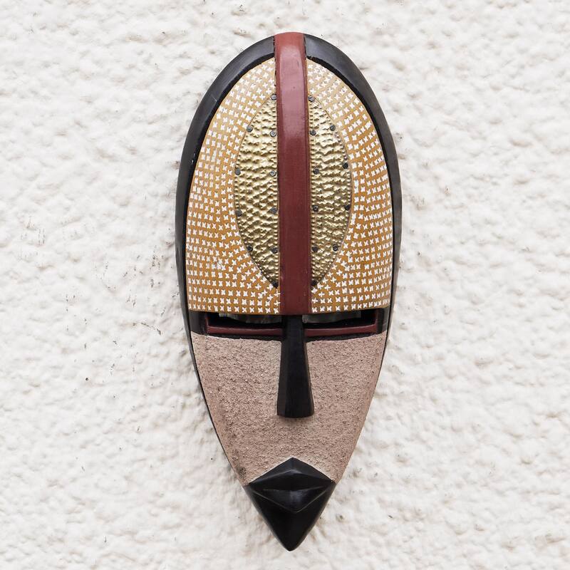 Novica Handmade Spirit Of Africa African Wood Mask