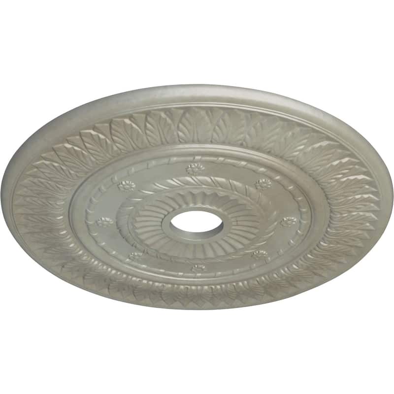 26 3/4"OD x 3 5/8"ID x 1 1/8"P Leaf Ceiling Medallion