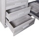 preview thumbnail 4 of 10, Full Multiple Storage Murphy Bed - Grey