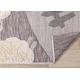 preview thumbnail 13 of 11, Kids Collection -Cream/Brown Sheep Rug