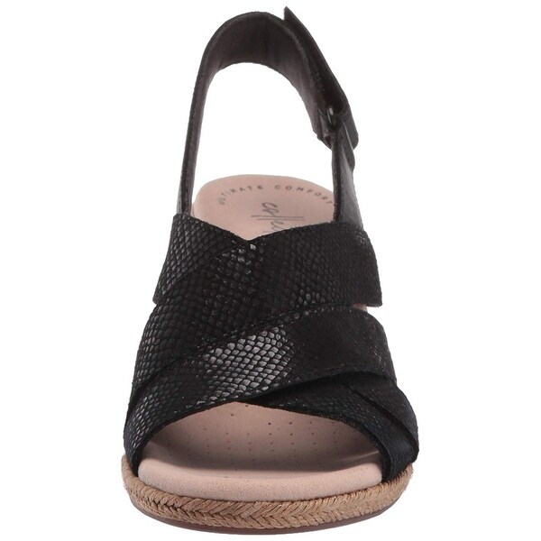 clarks espadrille wedge sandals