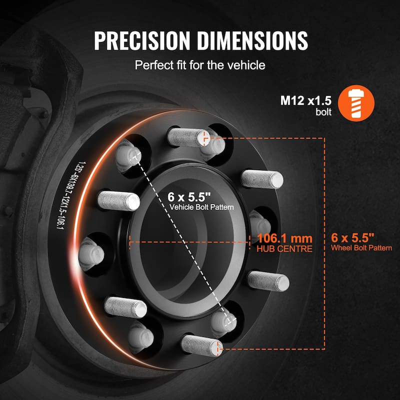 Wheel Spacers，Wheel Adapters Fit for Various Cars.