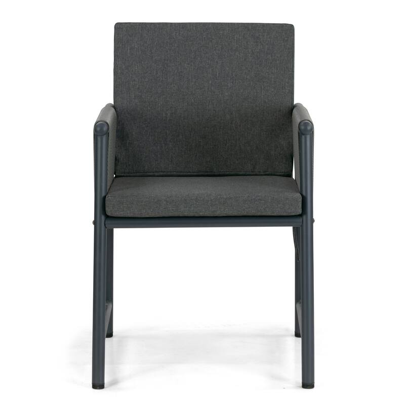 Bianca Grey Outdoor Dining 4 Seats Set