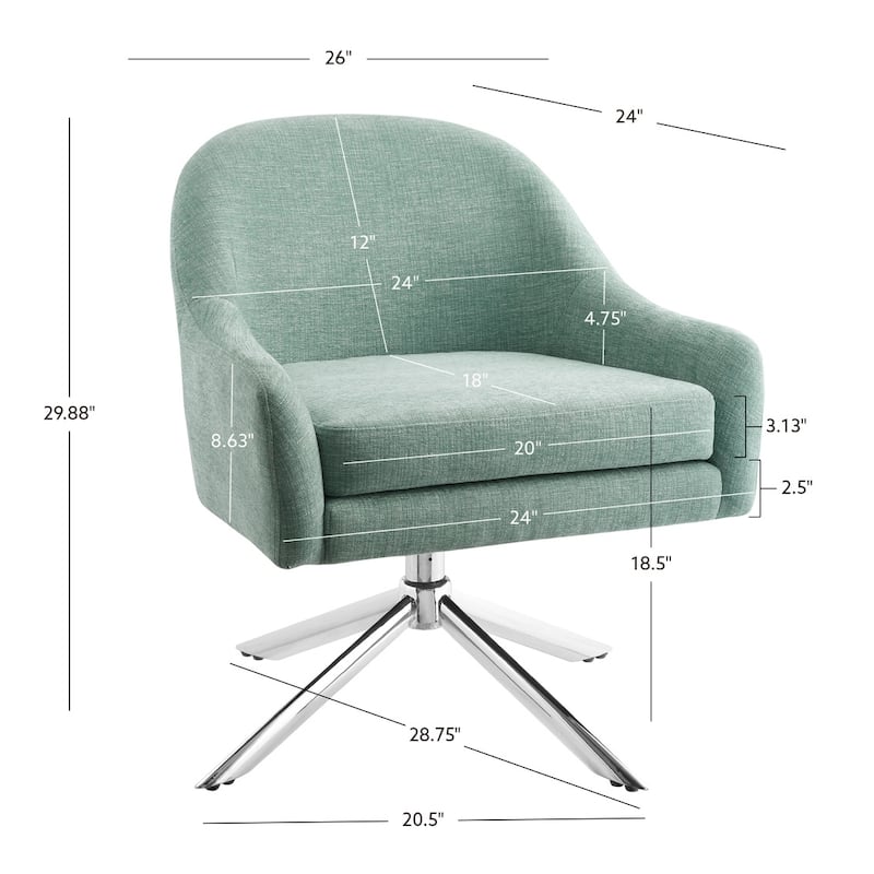 Paxton Swivel Accent Chair