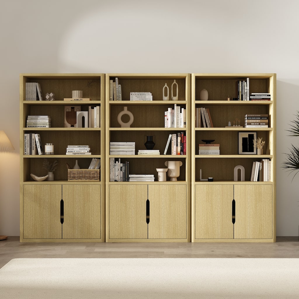 Manhattan Comfort Rivington Modern 40 In Bookcase Cabinet