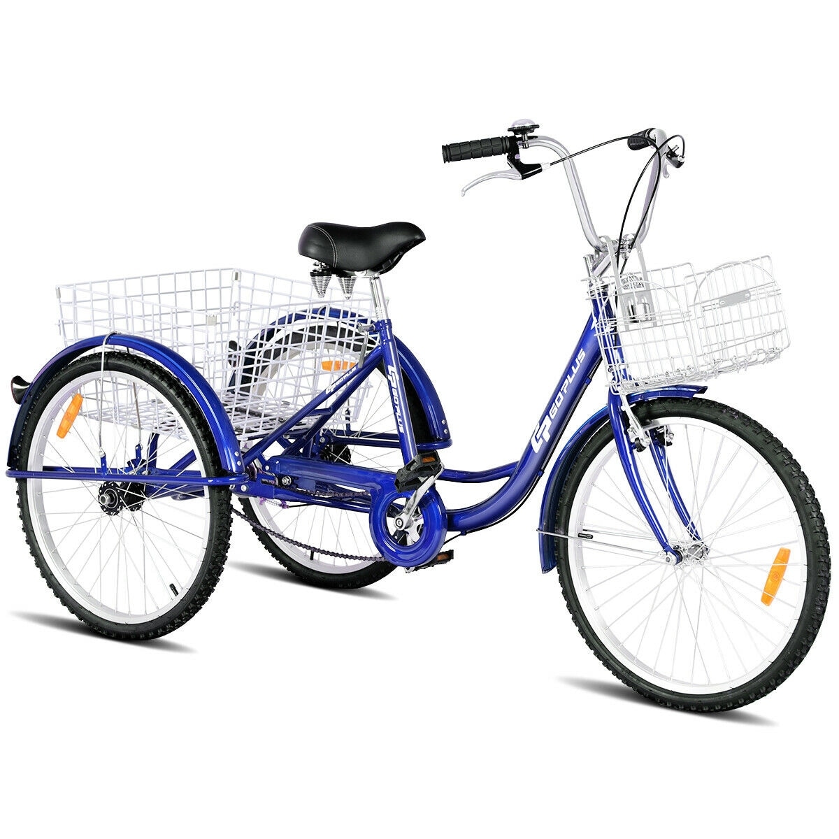 Shop Goplus 26 Single Speed 3 Wheel Bicycle Adult Tricycle Seat