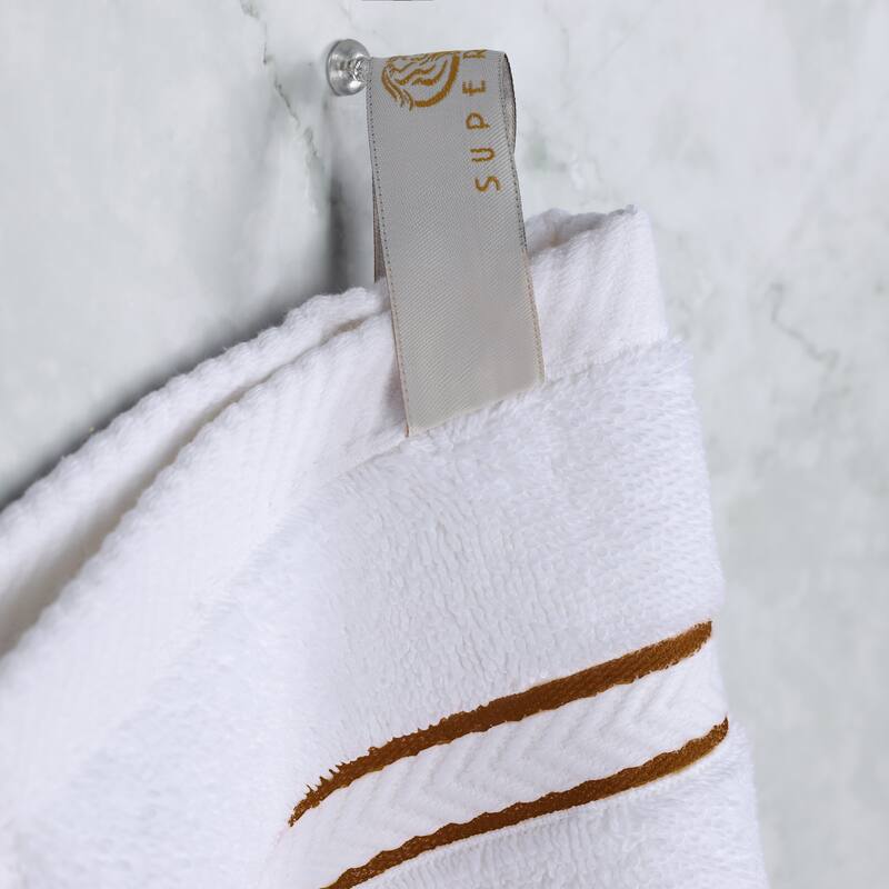 Turkish Cotton 6 Piece Absorbent Heavyweight Towel Set by Superior