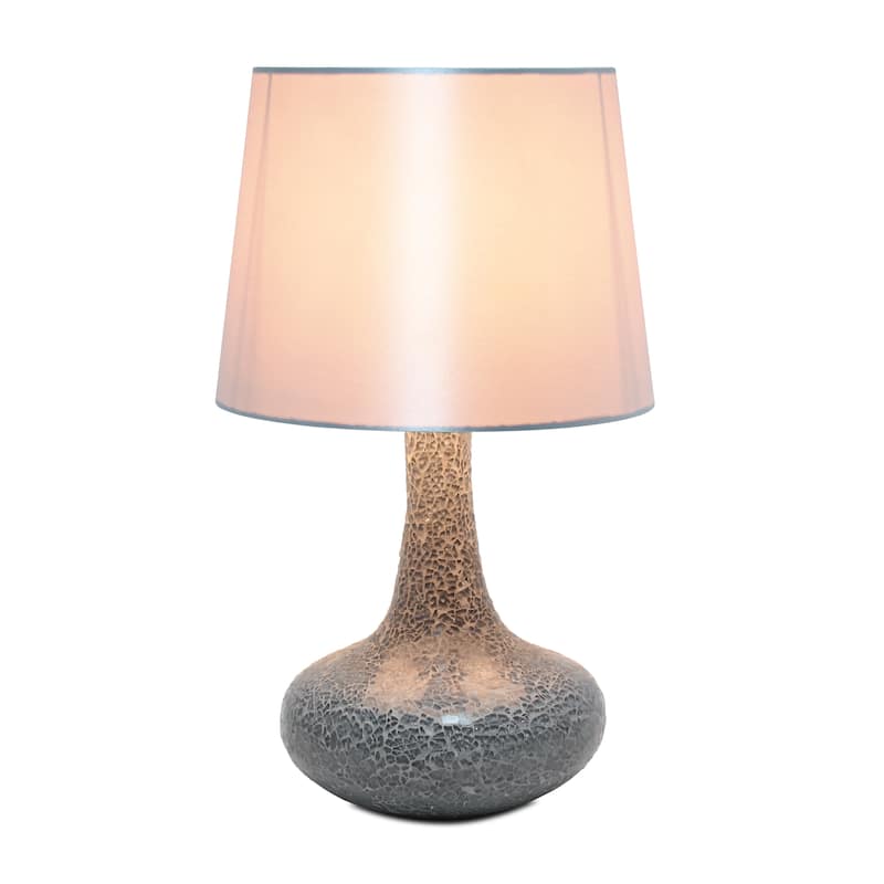 The Curated Nomad Blakey Mosaic Tiled Glass Table Lamp