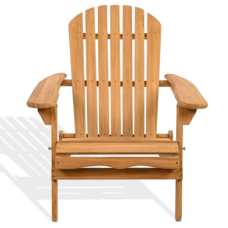 SAFAVIEH Couture Alani Teak Adirondack Chair - 30"W x 32"D x 35"H