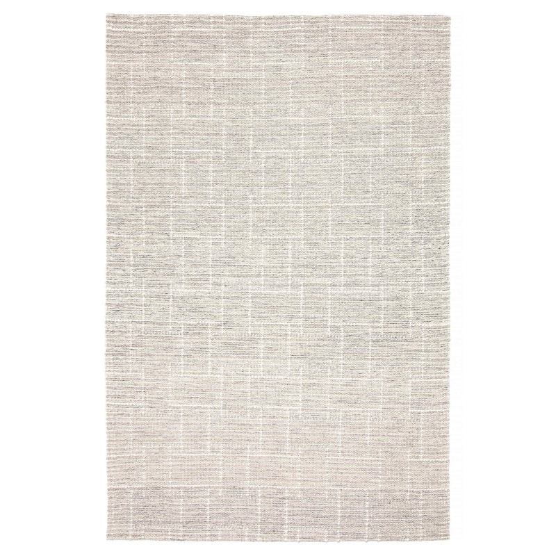 ECARPETGALLERY Braid weave Sienna Grey Wool Rug - 5'11 x 9'0 - Grey - 5'11 x 9'0