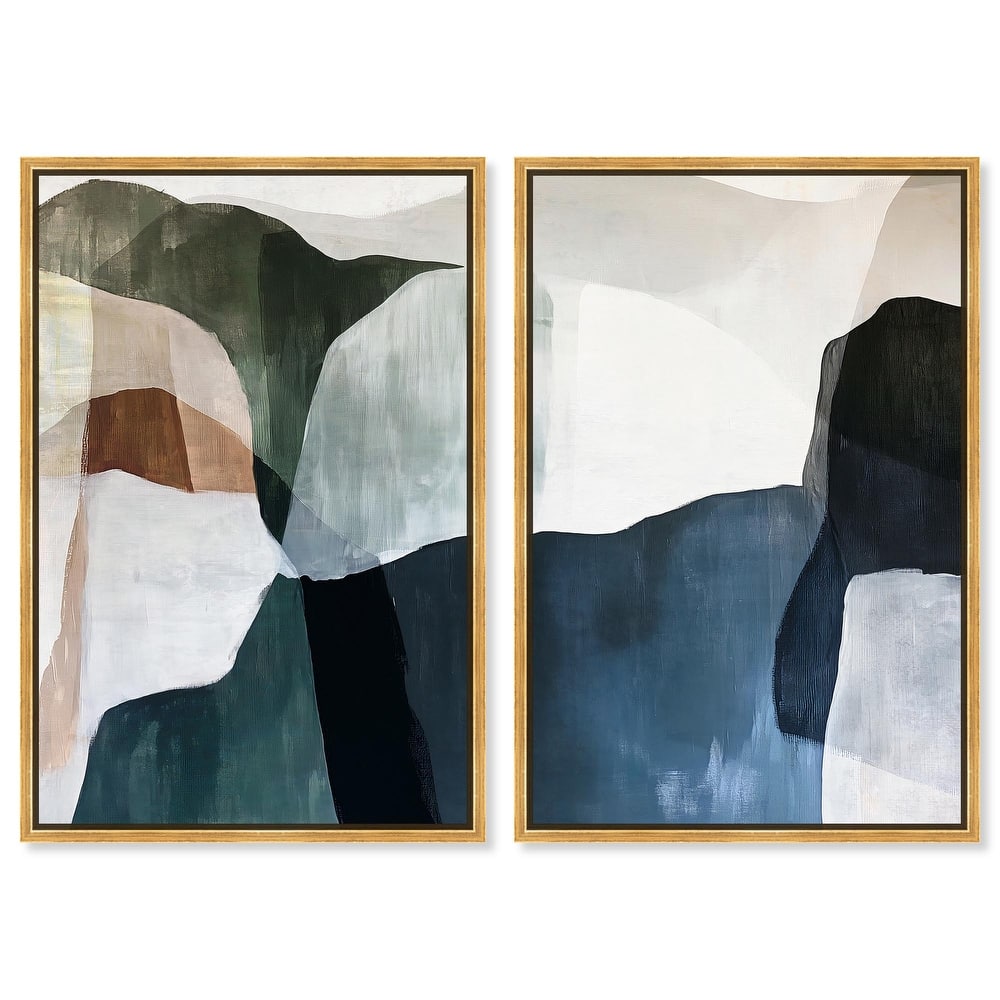 Deliberately Lucky Canvas Set of 2 by Art Remedy