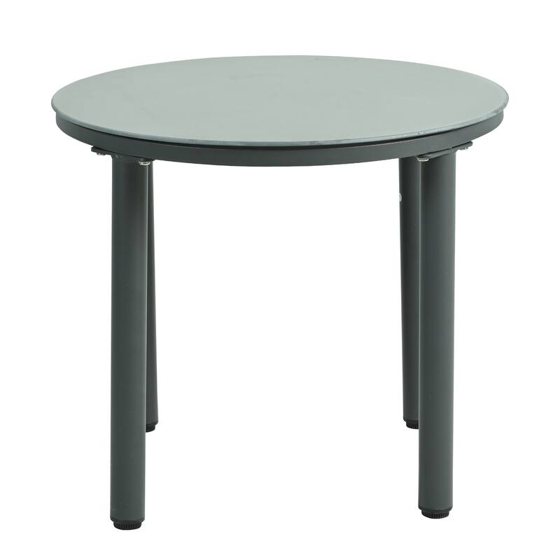 6/8-Piece Half Moon PE Wicker Patio Sectional Set with Dual Coffee Tables