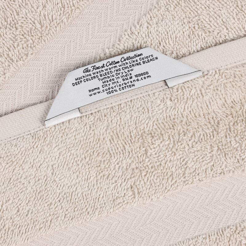 Superior Franklin Cotton Lightweight Hand Towel Set of 8