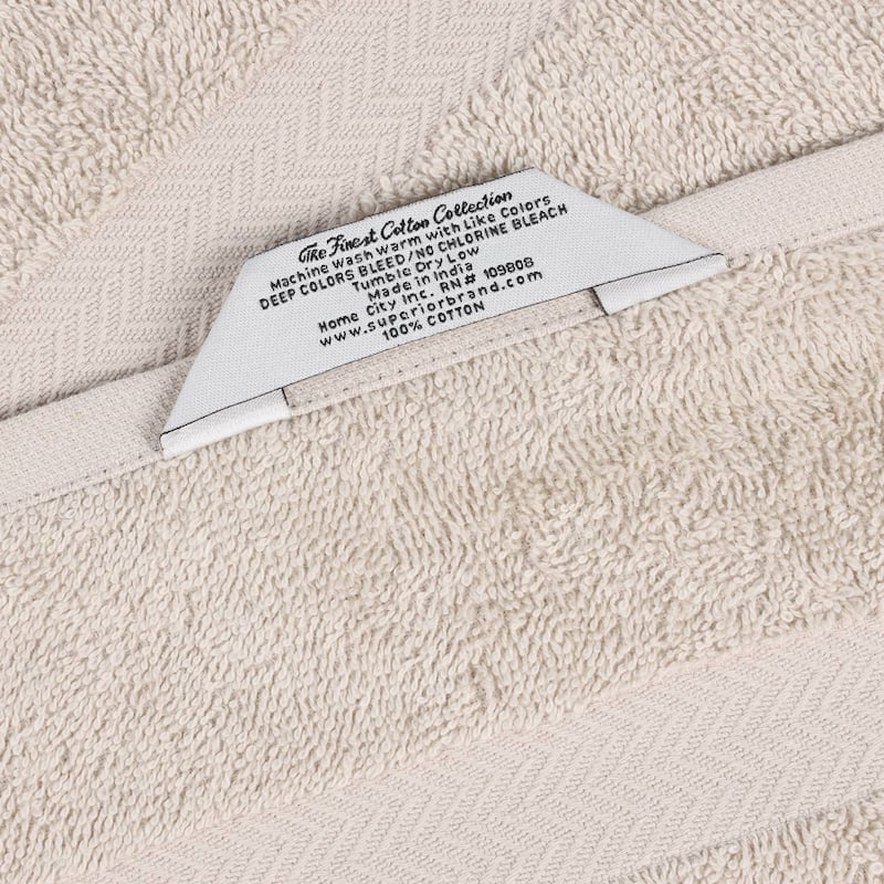 Superior Franklin Cotton Lightweight 12-Piece Assorted Towel Set