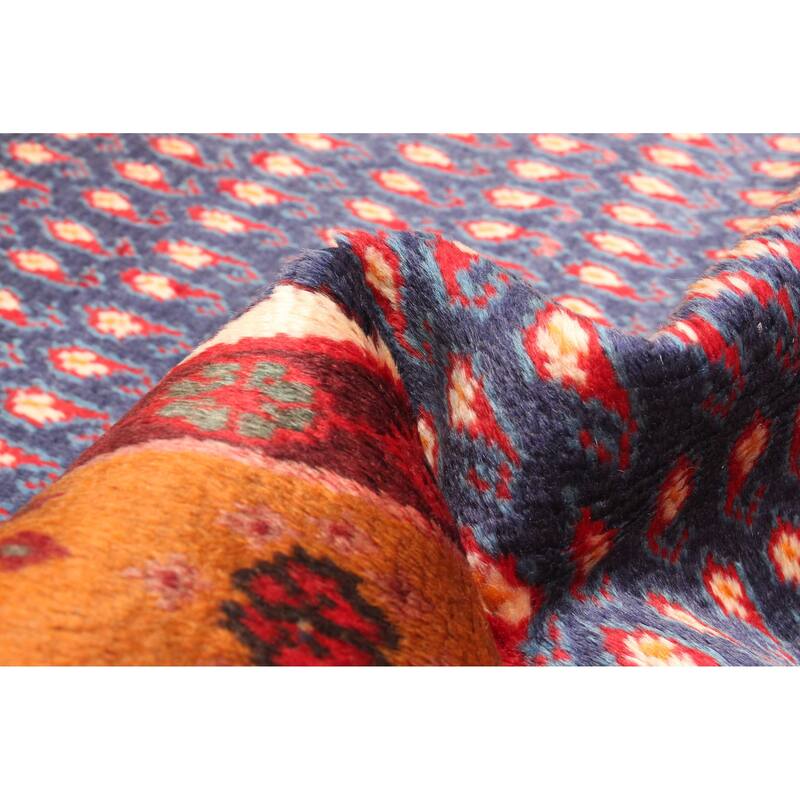 ECARPETGALLERY Hand-knotted Andelz Dark Navy Wool Rug - 3'2 x 5'1