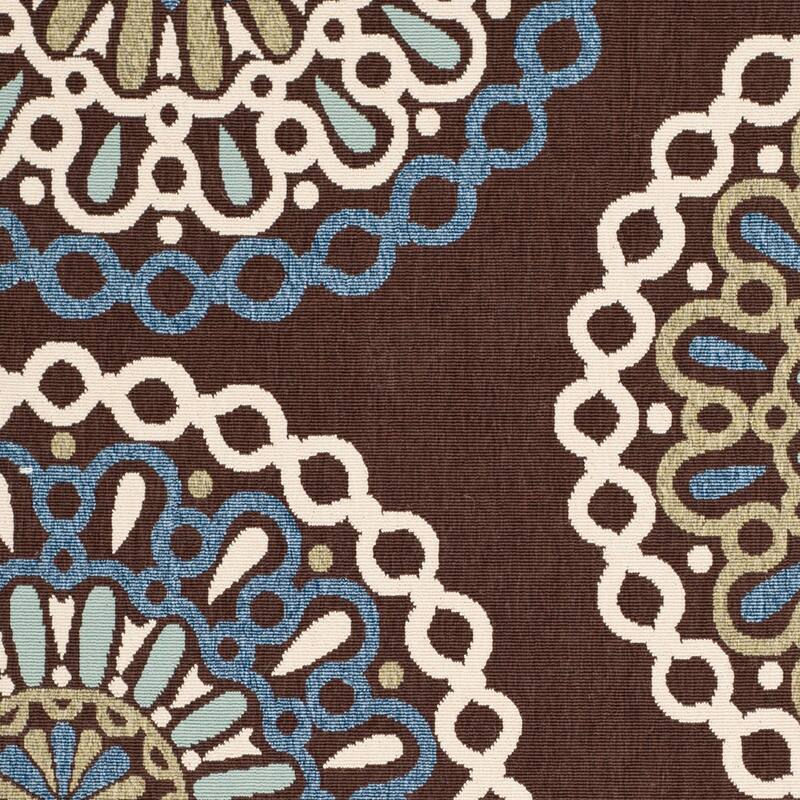 SAFAVIEH Veranda Felizitas Geometric Medallion Indoor/Outdoor Area Rug