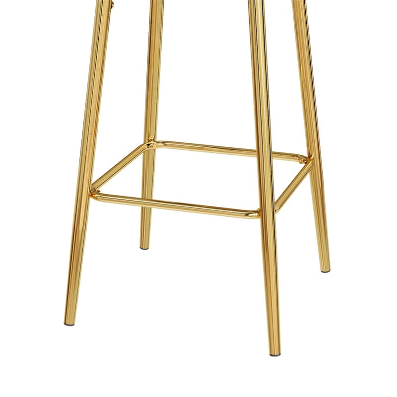 30" Dining Chairs Set of 2,Modern Style 360°Swivel Bar Chairs