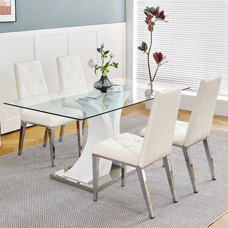 Set of 2 Modern Simple Dining Chair