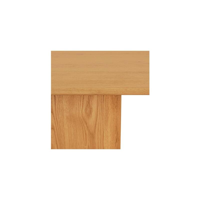 NADAAL STUDIOS Octavian, Rectangular Coffee Table With Round Corners - 55"W x36"D x17"H