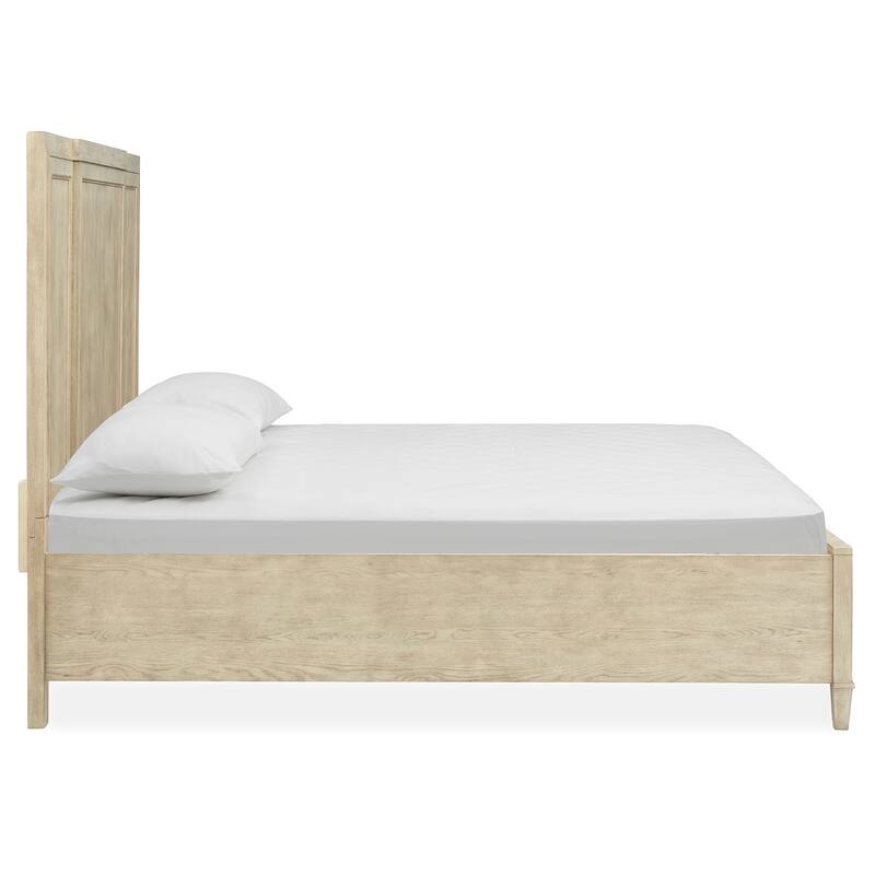 Magnussen Home Sheridan Limestone Panel Bed