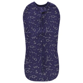 Hudson Baby Infant Boy Sleep Pod, Navy Constellation, 0-2 Months - Navy Constellation - 0-2 Months