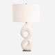 preview thumbnail 1 of 4, Uttermost Meridian Ivory Stone Table Lamp