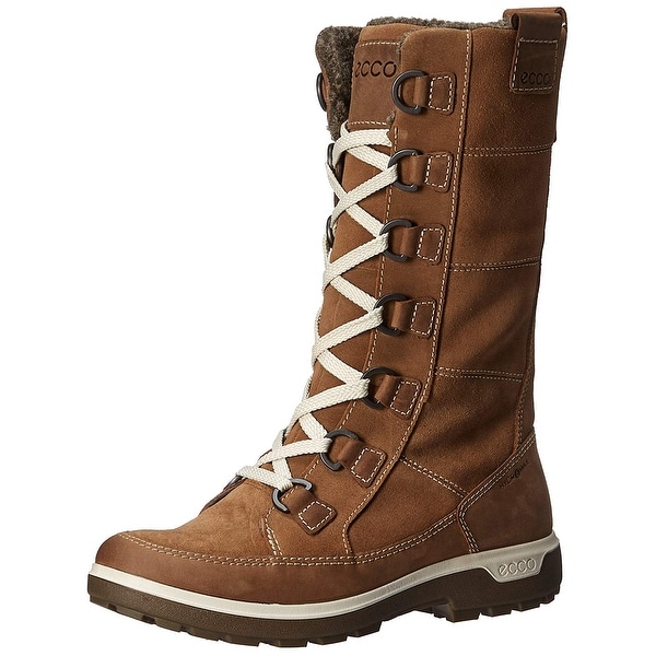 ecco leather boots womens