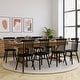 preview thumbnail 1 of 11, 8' x 40" Rectangular Antique Rustic Solid Pine Folding Dining Table Antique Rustic