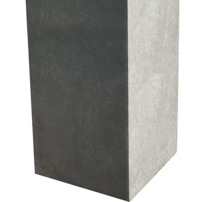 Durx-litecrete Lightweight Concrete Cement Color Tall Planter-Small - 8.7'x8.7'x19.9'