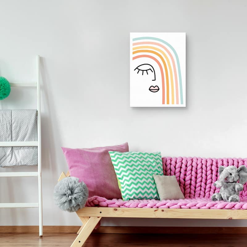 Rainbow State of Mind Canvas Art Print