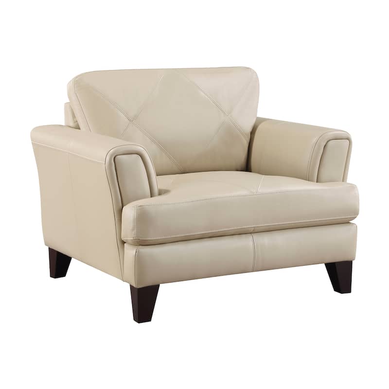 Howe 3-Piece Leather Living Room Sofa Set