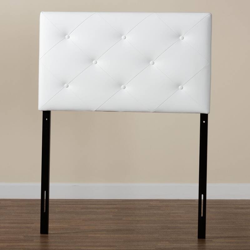Taylor & Olive Founders Faux Leather Upholstered Headboard