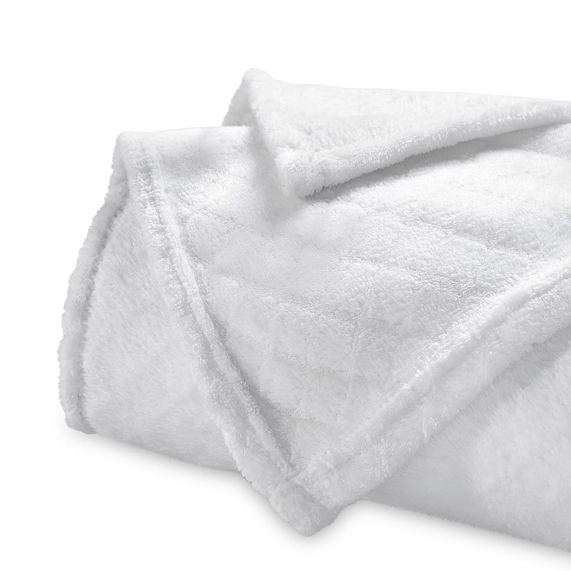 Superior Alaska Quilted Diamond Plush Fleece Blanket For Couch or Bed