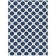 preview thumbnail 75 of 118, Machine Washable Indoor/ Outdoor Polka Dots Chantille Rug