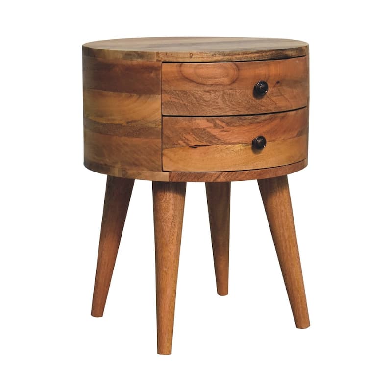 Artisan Furniture Solid Wood Odyssey Oak-ish Nightstand