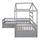preview thumbnail 14 of 29, Twin Size House Bed with 3-Storage Drawers, Grey