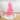 Artificial Tinsel Christmas Tree - 3' - Pink - Unlit - 3 Foot