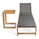 Option Dark Gray / Teak Brown