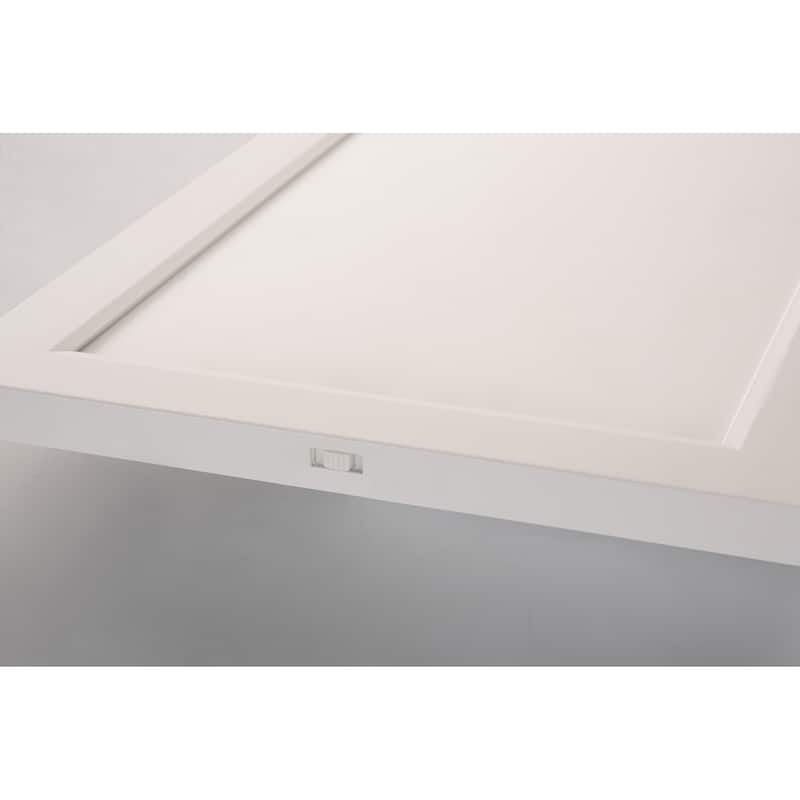 Lugano 48"x12" LED Linear Flush Mount Light - 48"L x 12"W x 1"H